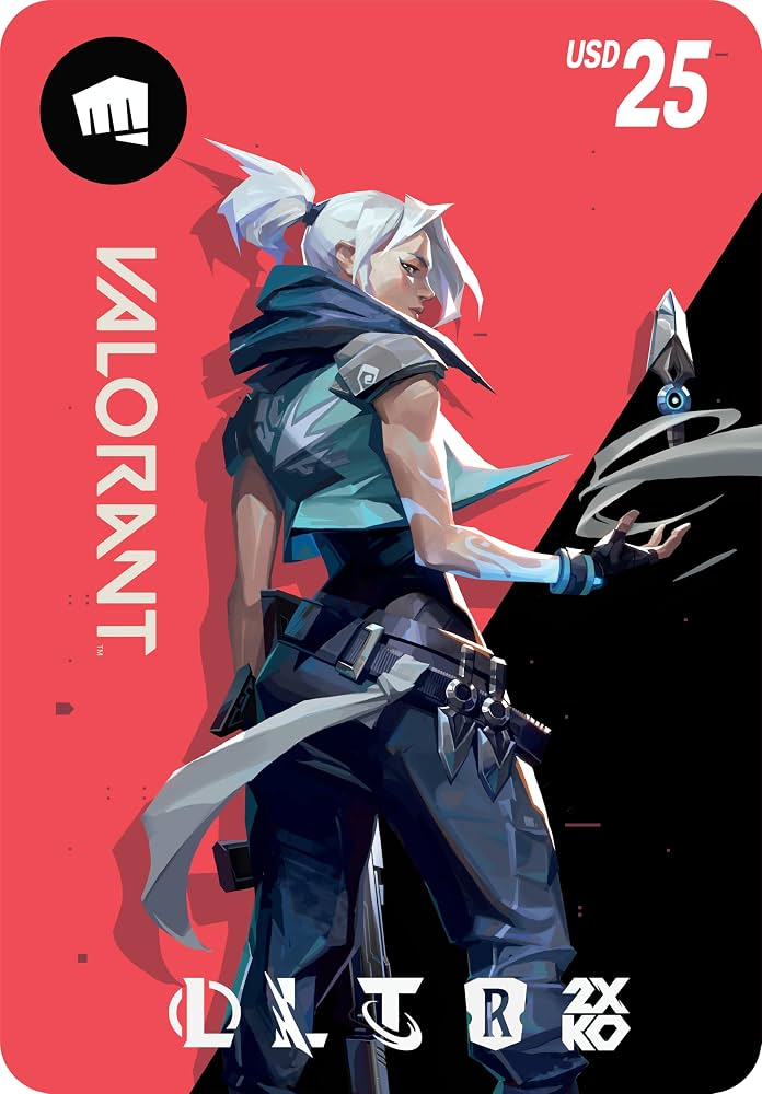 Valorant $25 gift card